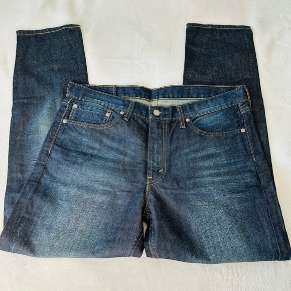 Levi's 511 Women’s Dark Blue Slim Jeans Size Waist 36; Length 32 - Picture 2 of 10